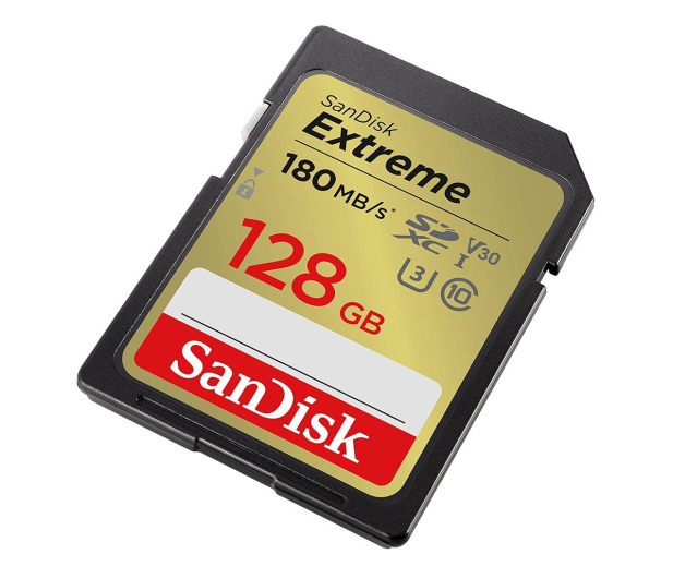 Sandisk 128GB SDXC Extreme 180MB/s A2 C10 V30 UHS-I U3 - 1058636 - zdjęcie 3